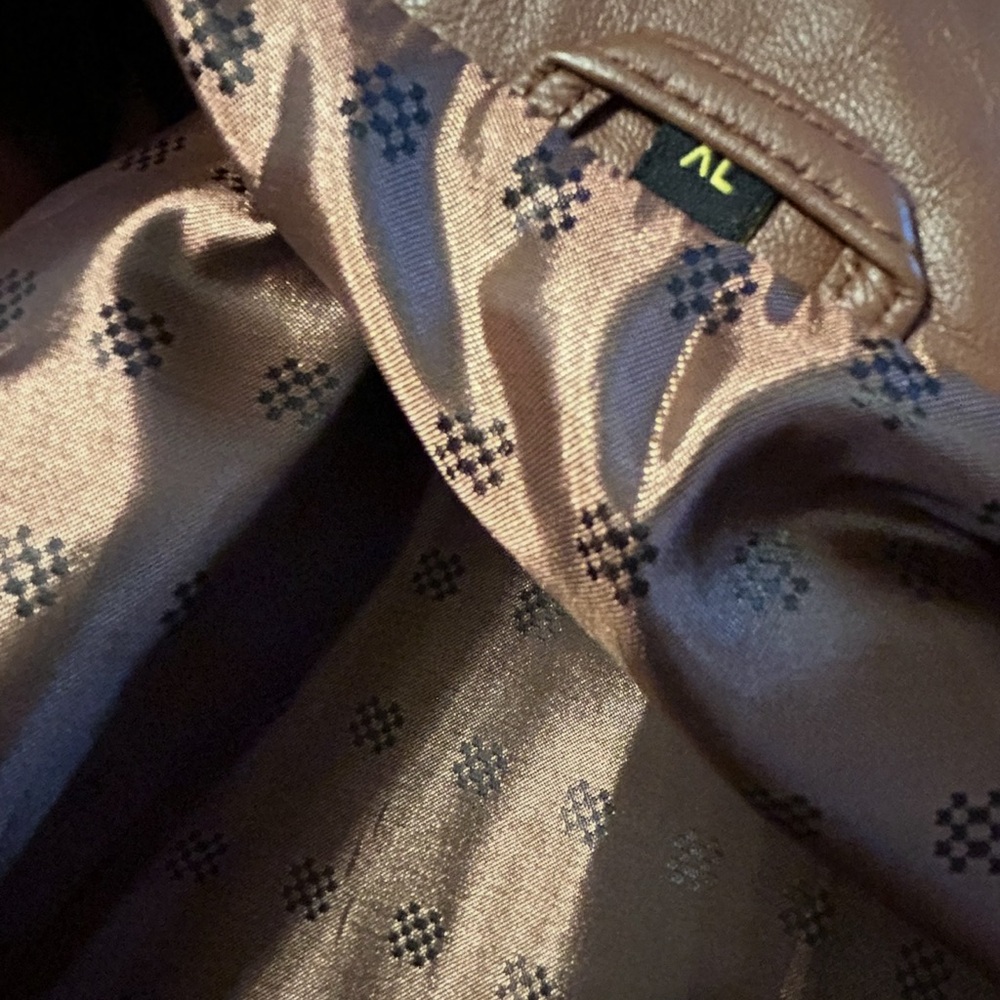 Brown Leather Jacket - image 6